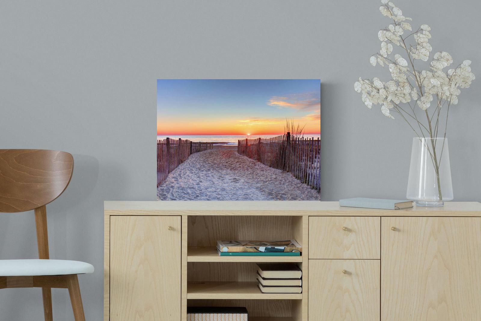 Rehoboth Beach-Wall_Art-60 x 45cm-Mounted Canvas-No Frame-Pixalot