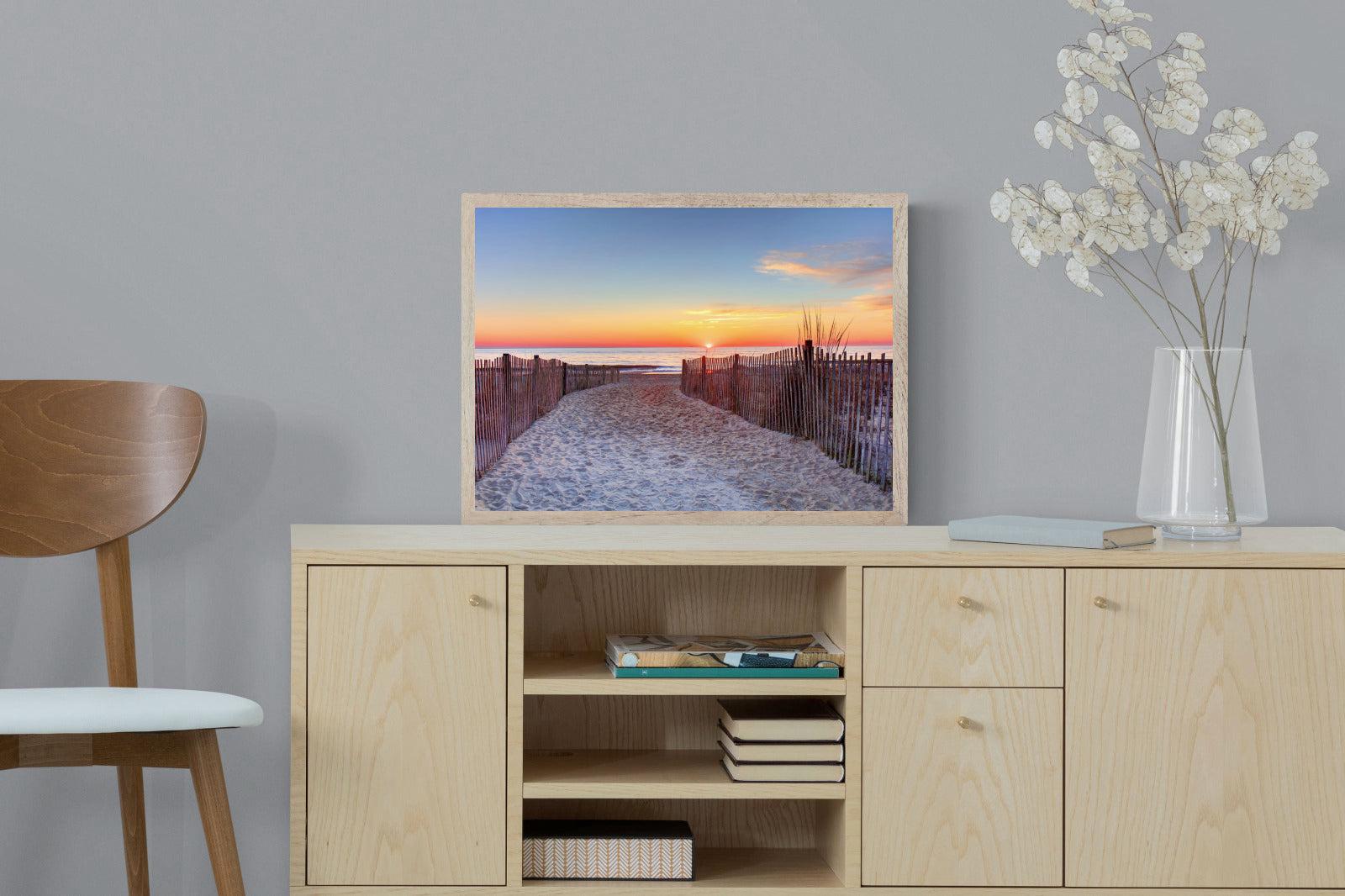 Rehoboth Beach-Wall_Art-60 x 45cm-Mounted Canvas-Wood-Pixalot