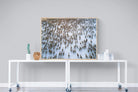 Reindeer Herd-Wall_Art-120 x 90cm-Mounted Canvas-Wood-Pixalot