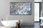 Reindeer Herd-Wall_Art-180 x 110cm-Mounted Canvas-Black-Pixalot