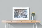 Reindeer Herd-Wall_Art-80 x 60cm-Framed Print-White-Pixalot