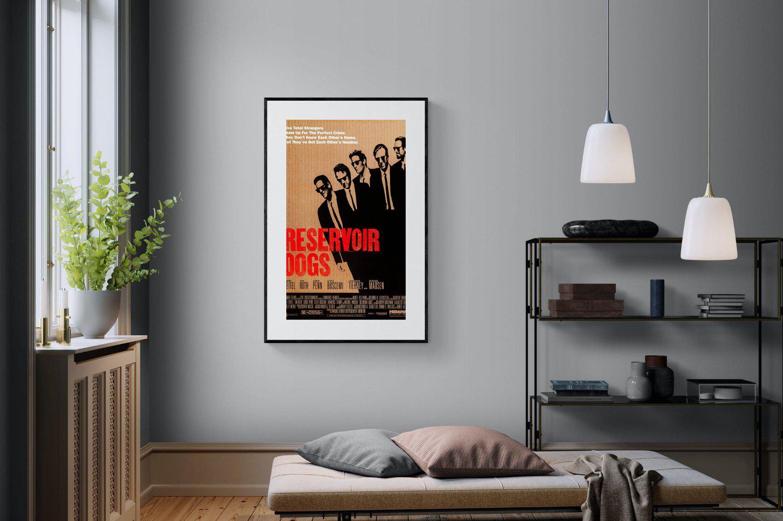 Reservoir Dogs-Wall_Art-100 x 150cm-Framed Print-Black-Pixalot