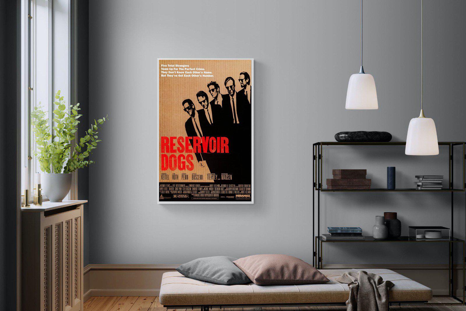 Reservoir Dogs-Wall_Art-100 x 150cm-Mounted Canvas-White-Pixalot