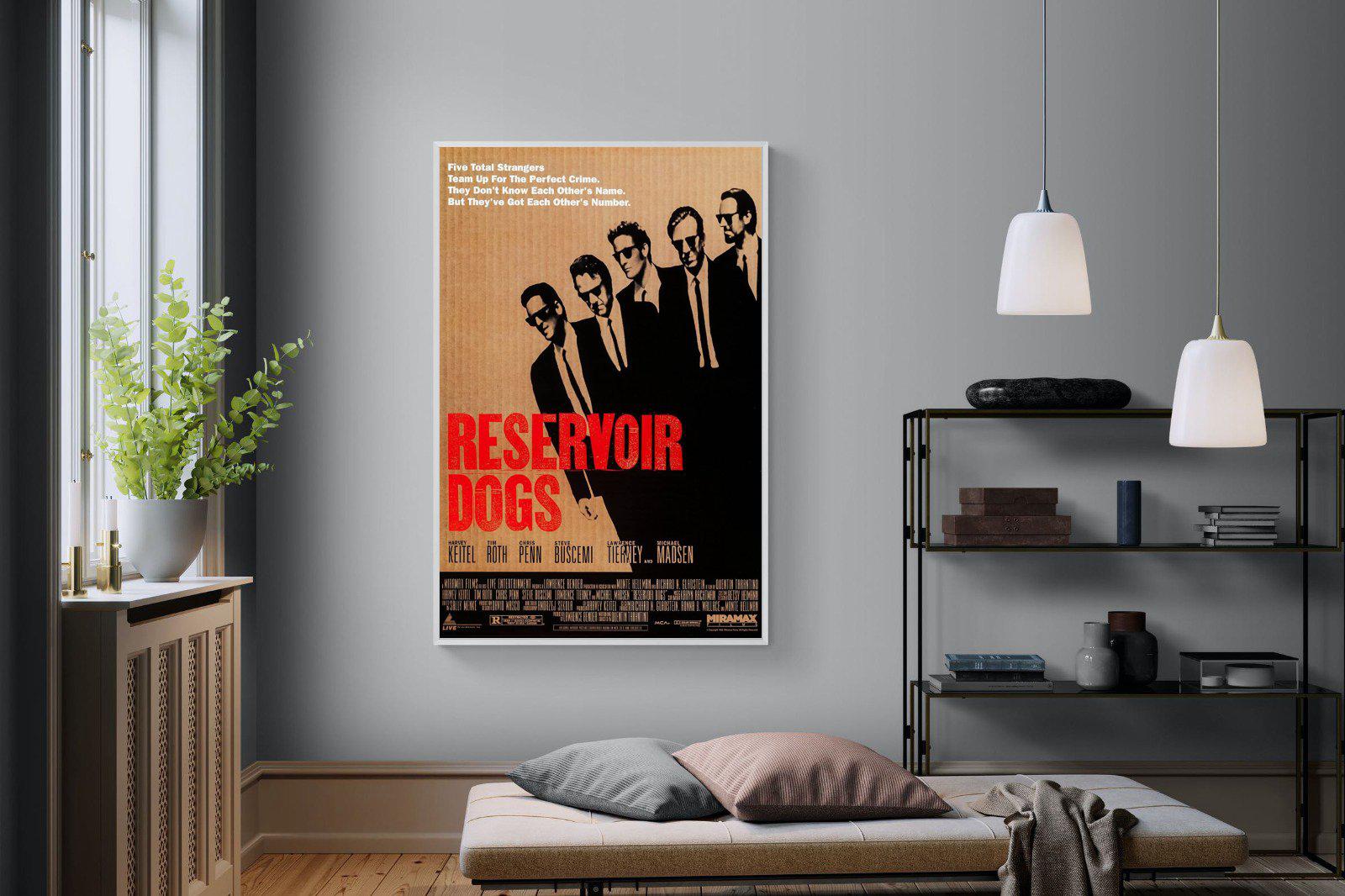 Reservoir Dogs-Wall_Art-120 x 180cm-Mounted Canvas-White-Pixalot