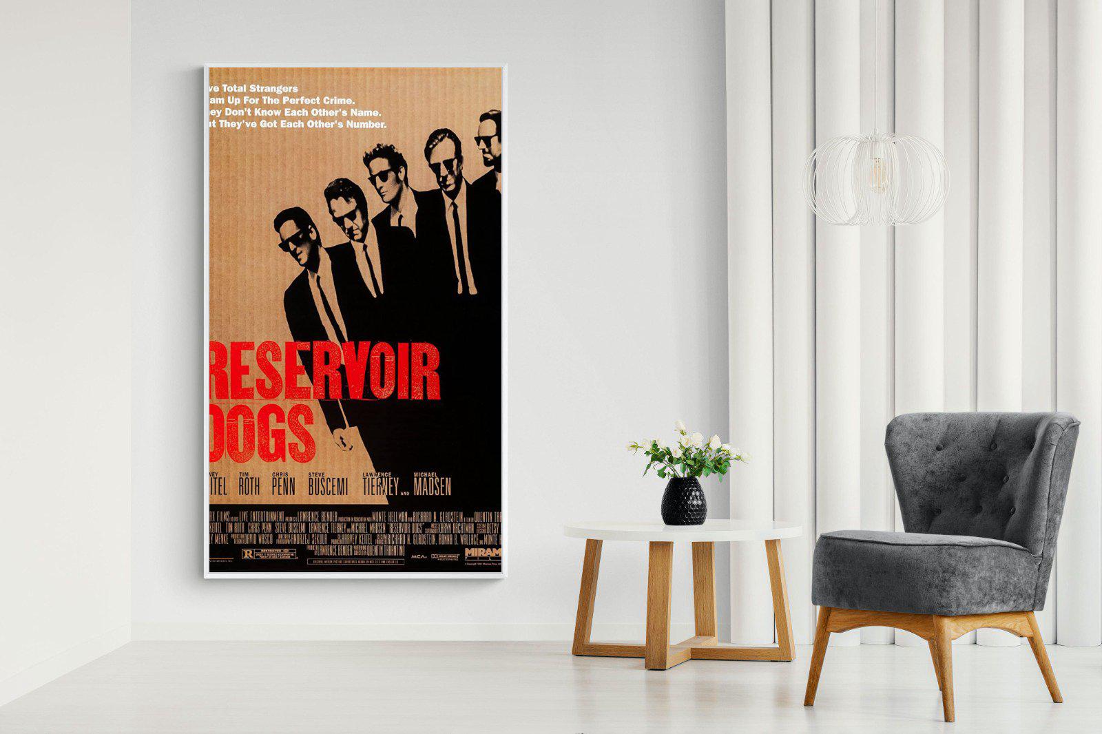 Reservoir Dogs-Wall_Art-130 x 220cm-Mounted Canvas-White-Pixalot