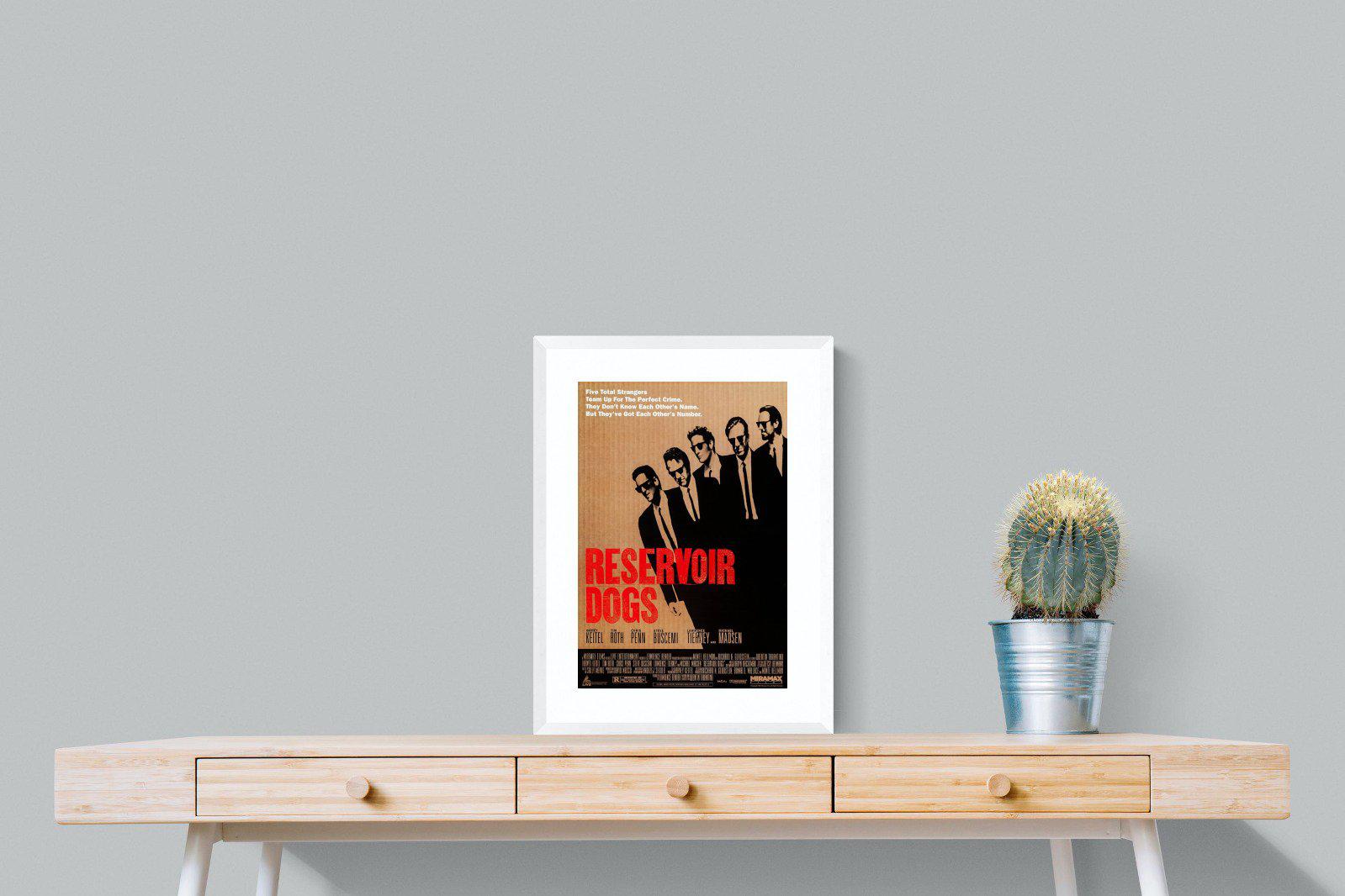 Reservoir Dogs-Wall_Art-45 x 60cm-Framed Print-White-Pixalot