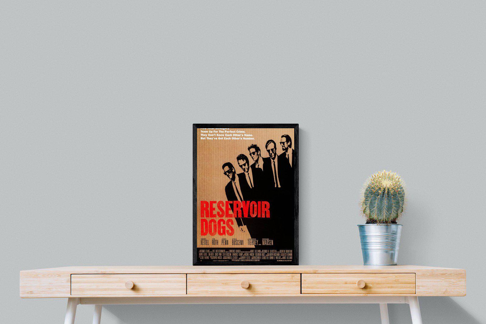 Reservoir Dogs-Wall_Art-45 x 60cm-Mounted Canvas-Black-Pixalot