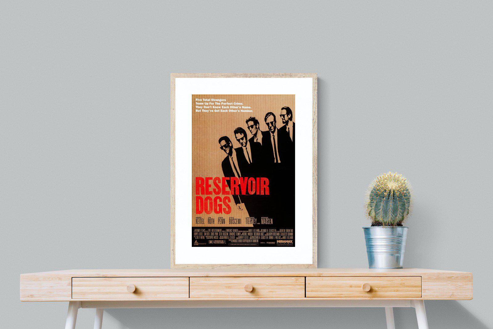 Reservoir Dogs-Wall_Art-60 x 80cm-Framed Print-Wood-Pixalot