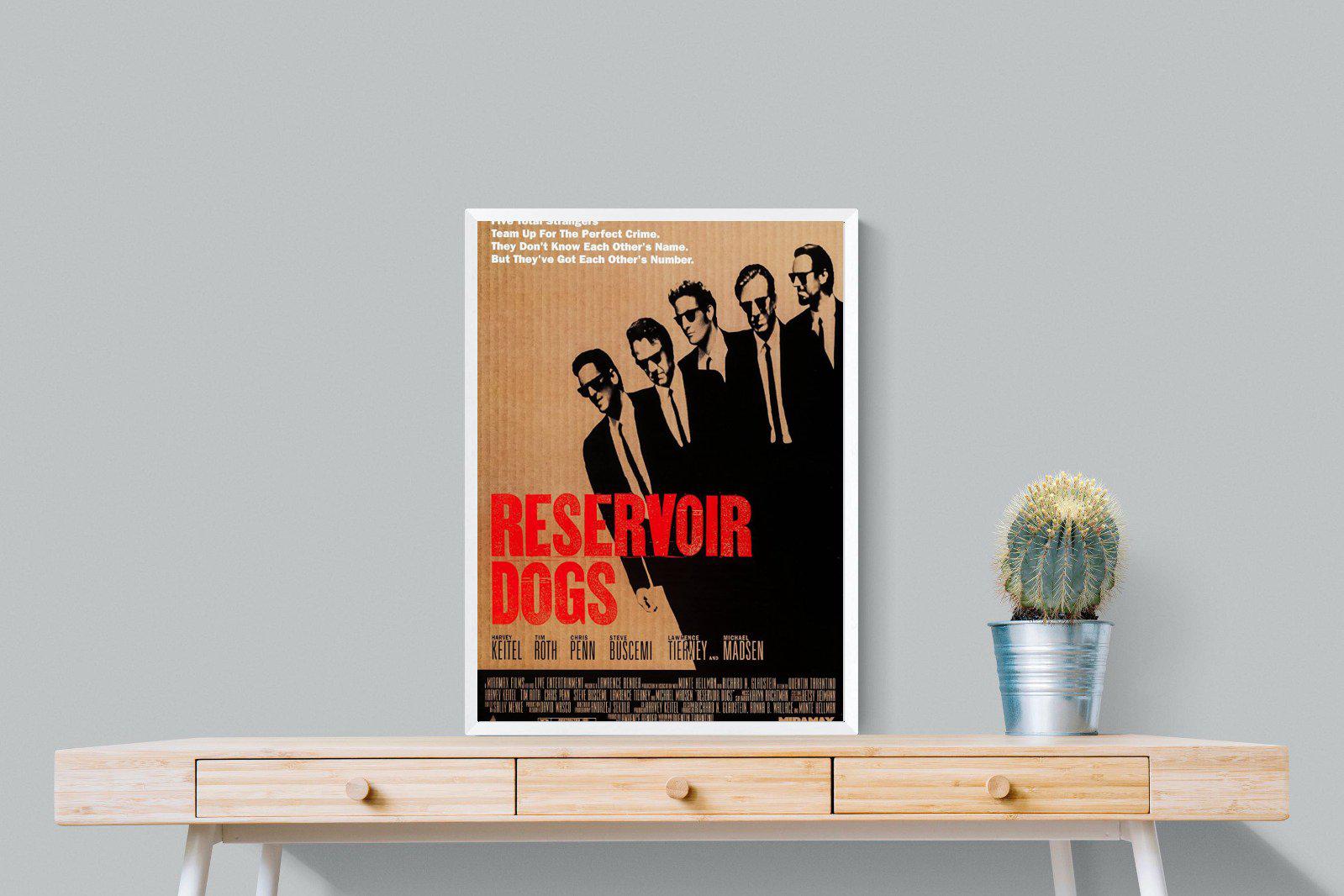 Reservoir Dogs-Wall_Art-60 x 80cm-Mounted Canvas-White-Pixalot