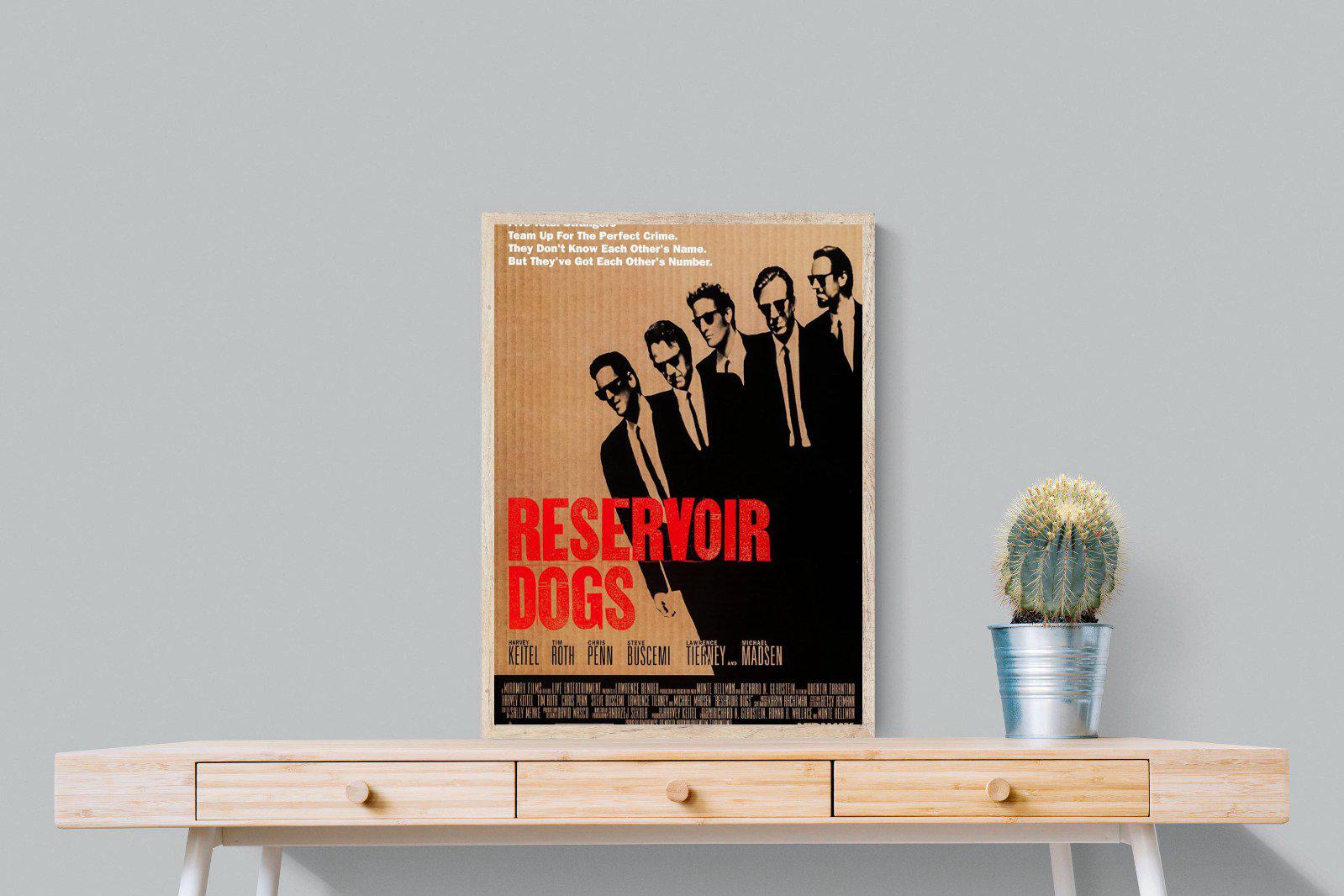 Reservoir Dogs-Wall_Art-60 x 80cm-Mounted Canvas-Wood-Pixalot