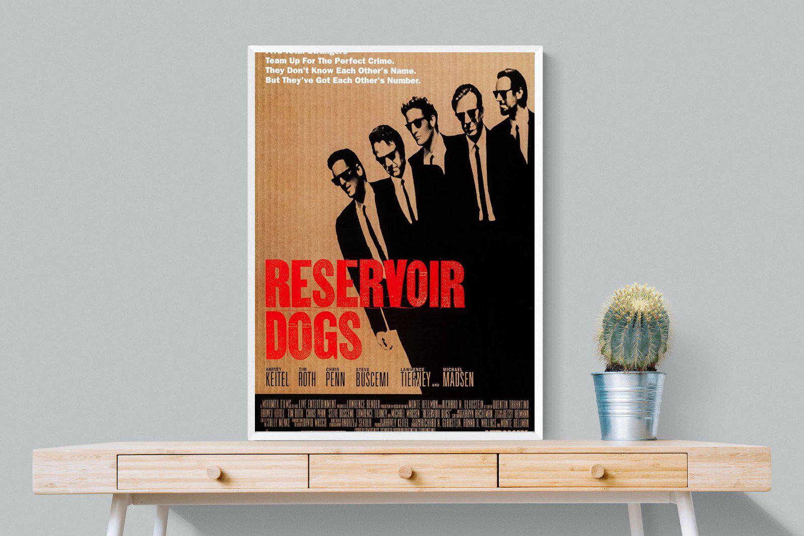 Reservoir Dogs-Wall_Art-75 x 100cm-Mounted Canvas-White-Pixalot