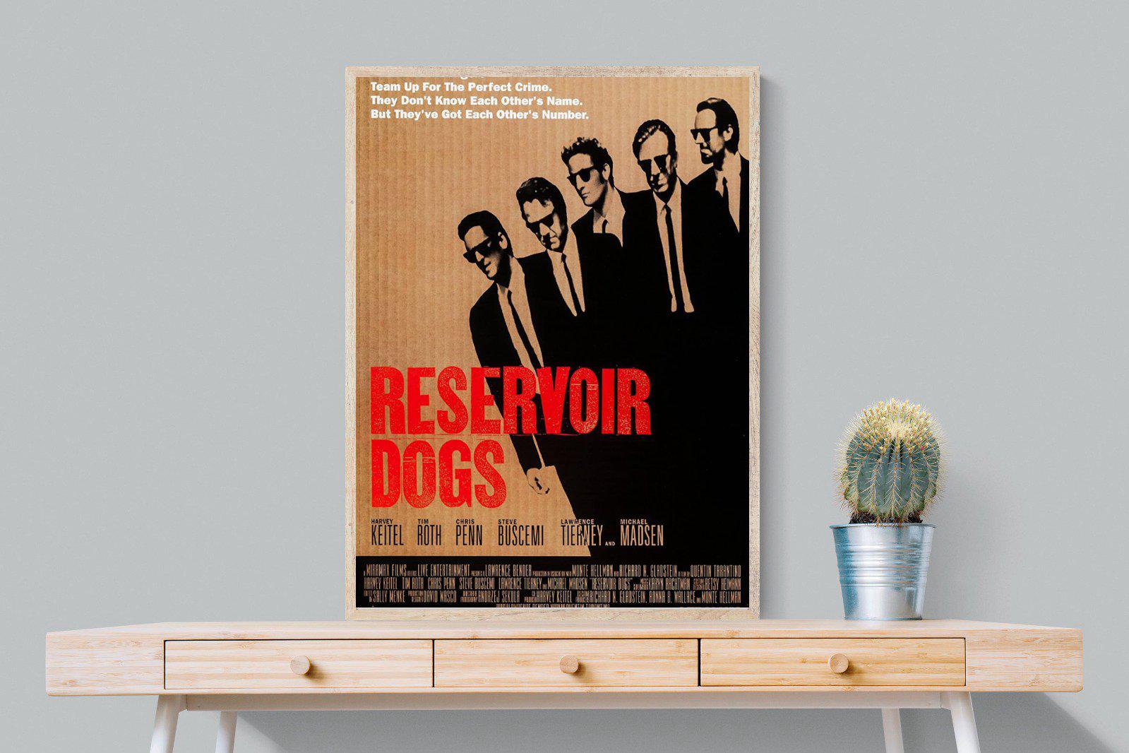 Reservoir Dogs-Wall_Art-75 x 100cm-Mounted Canvas-Wood-Pixalot