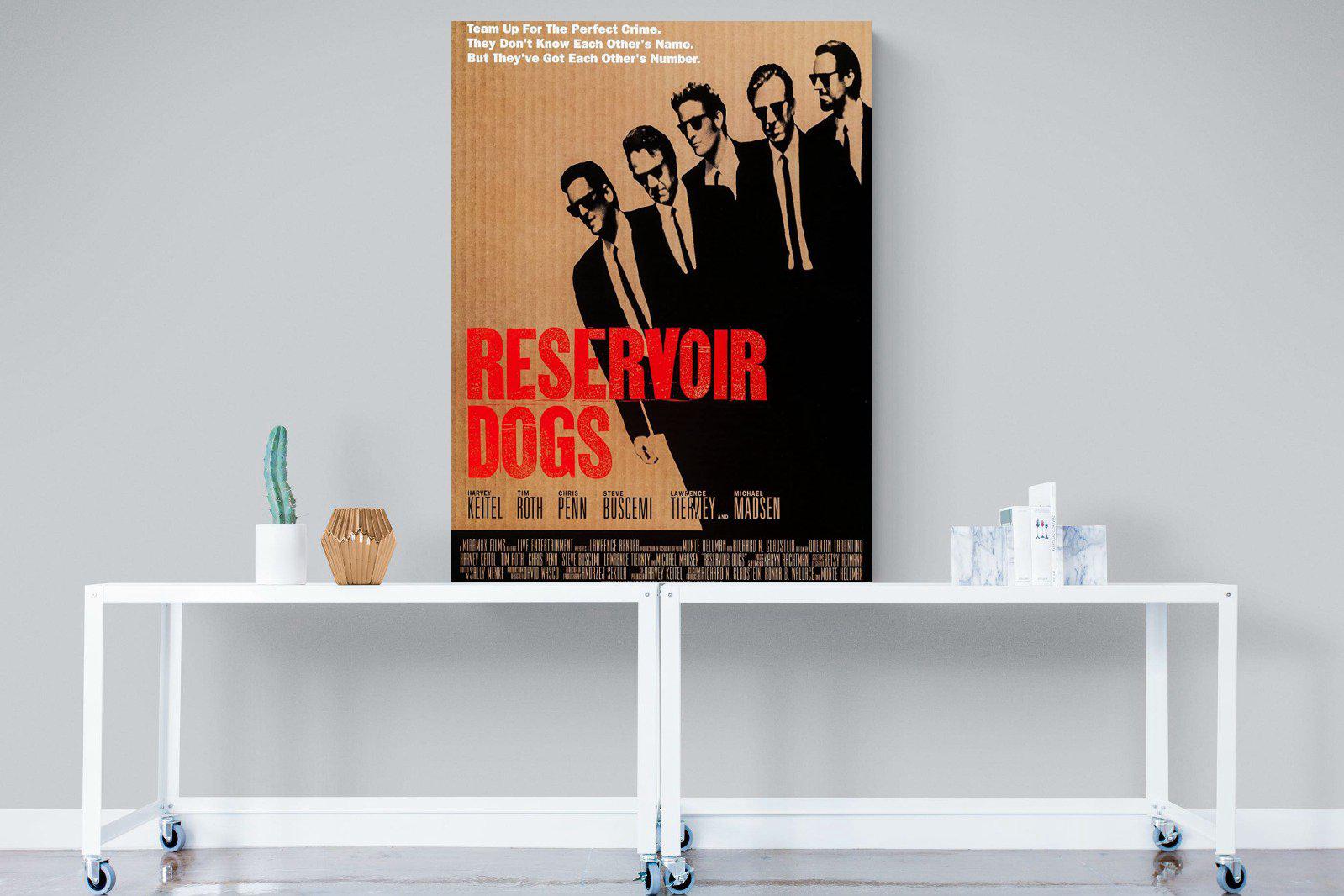 Reservoir Dogs-Wall_Art-90 x 120cm-Mounted Canvas-No Frame-Pixalot