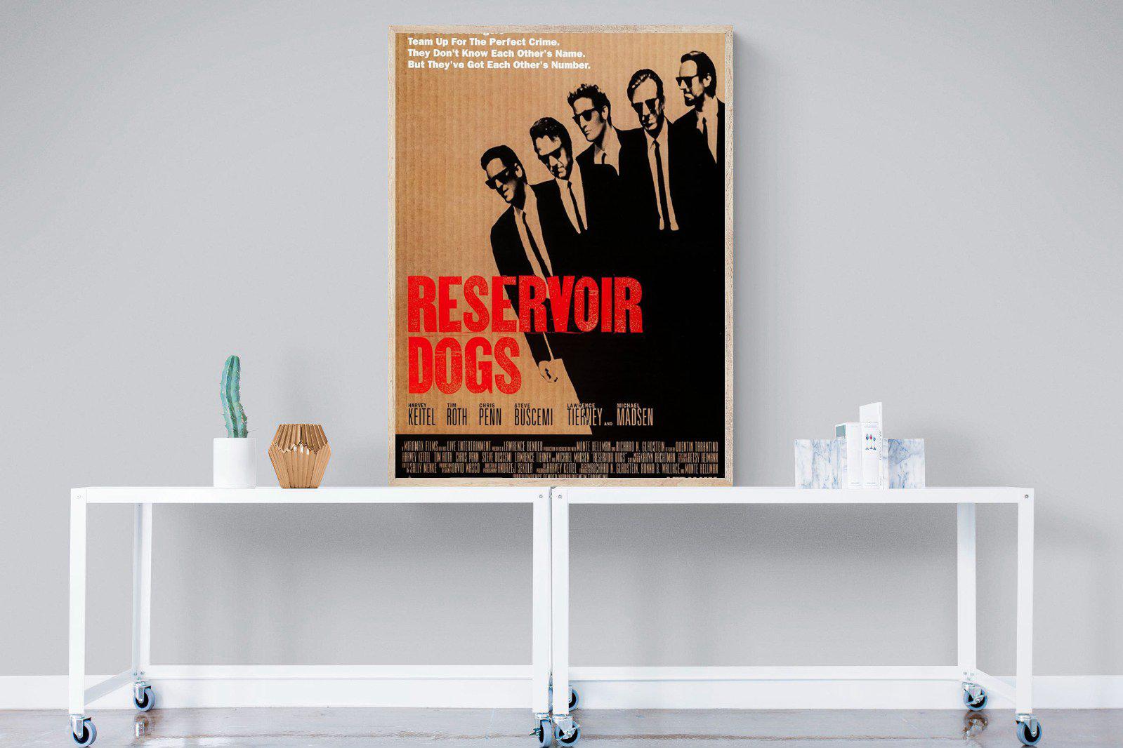 Reservoir Dogs-Wall_Art-90 x 120cm-Mounted Canvas-Wood-Pixalot