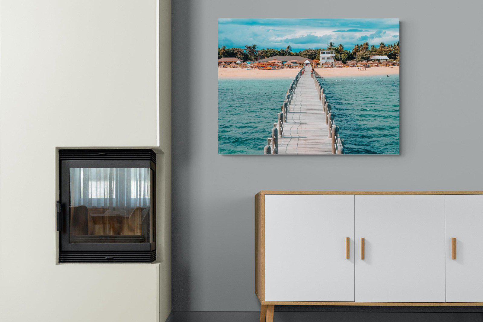 Resort-Wall_Art-100 x 75cm-Mounted Canvas-No Frame-Pixalot
