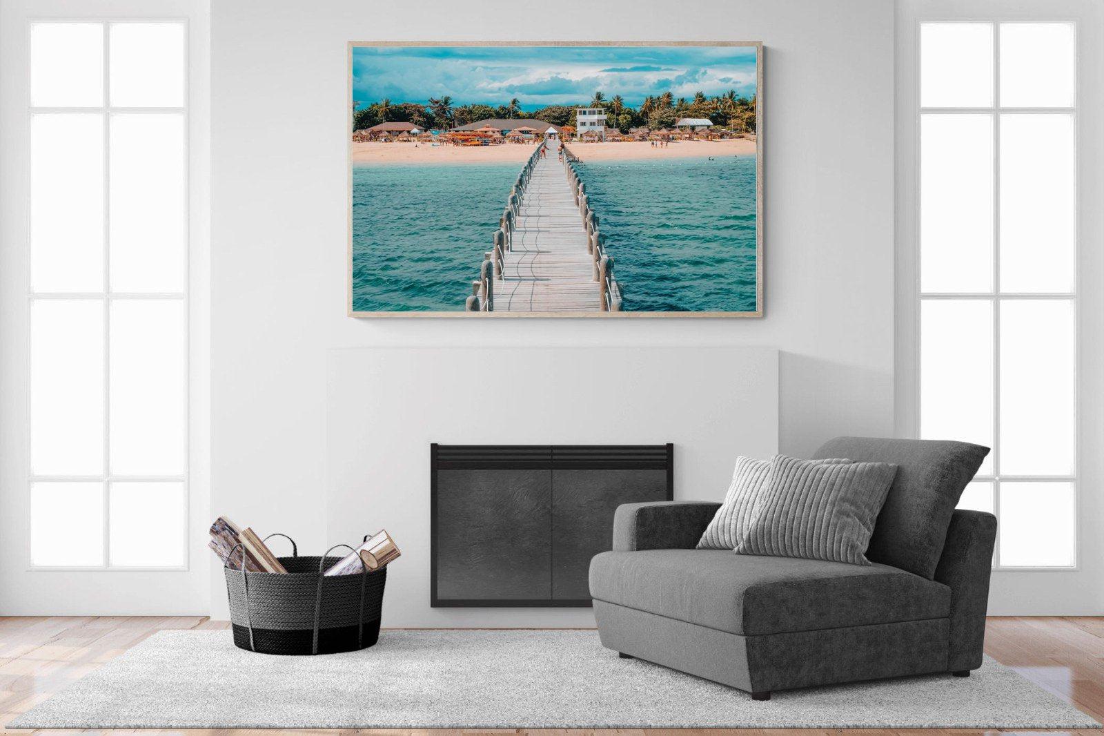 Resort-Wall_Art-150 x 100cm-Mounted Canvas-Wood-Pixalot
