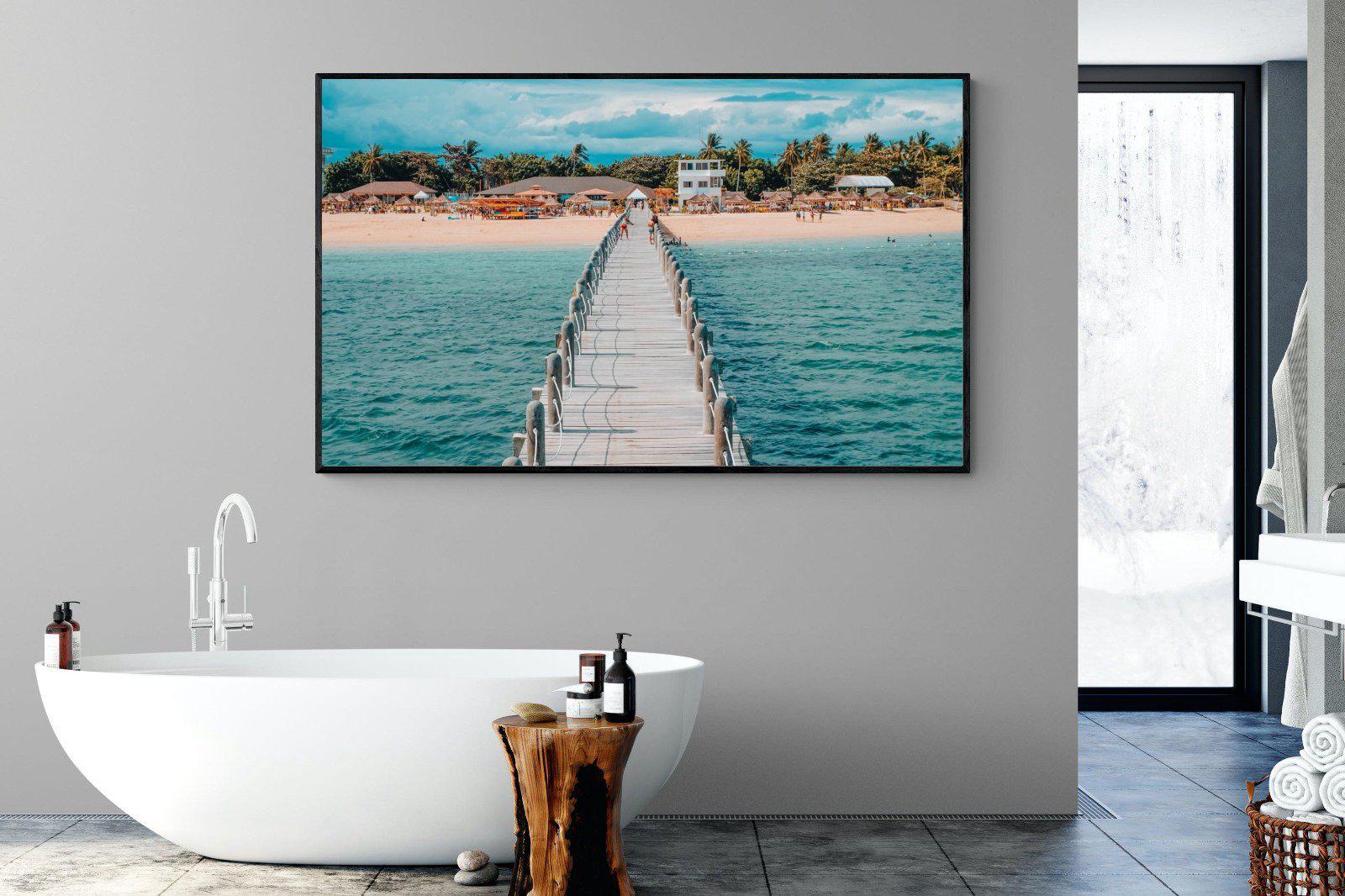 Resort-Wall_Art-180 x 110cm-Mounted Canvas-Black-Pixalot