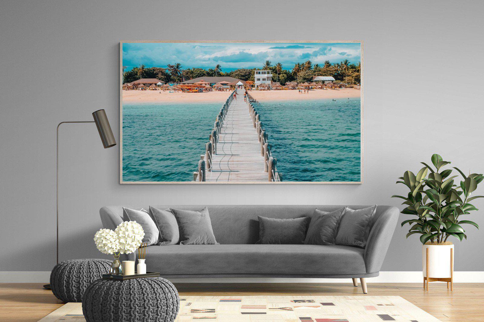 Resort-Wall_Art-220 x 130cm-Mounted Canvas-Wood-Pixalot