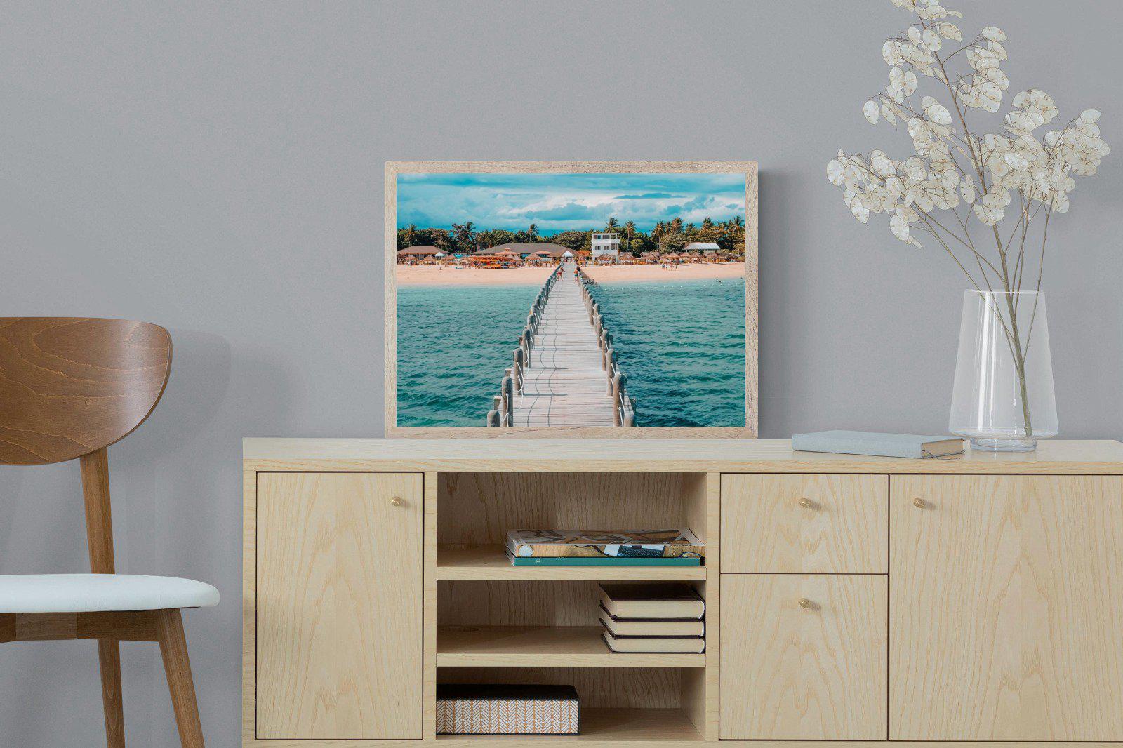 Resort-Wall_Art-60 x 45cm-Mounted Canvas-Wood-Pixalot