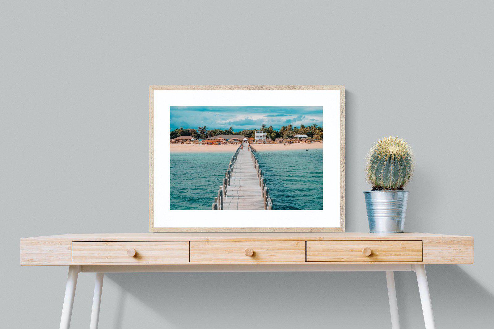 Resort-Wall_Art-80 x 60cm-Framed Print-Wood-Pixalot