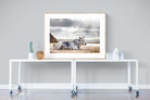 Resting Bull-Wall_Art-120 x 90cm-Framed Print-Wood-Pixalot