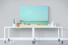 Retro Beach-Wall_Art-120 x 90cm-Mounted Canvas-No Frame-Pixalot