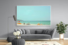 Retro Beach-Wall_Art-220 x 130cm-Mounted Canvas-White-Pixalot
