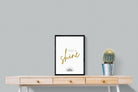 Rise & Shine-Wall_Art-45 x 60cm-Mounted Canvas-Black-Pixalot