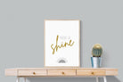 Rise & Shine-Wall_Art-60 x 80cm-Mounted Canvas-Wood-Pixalot