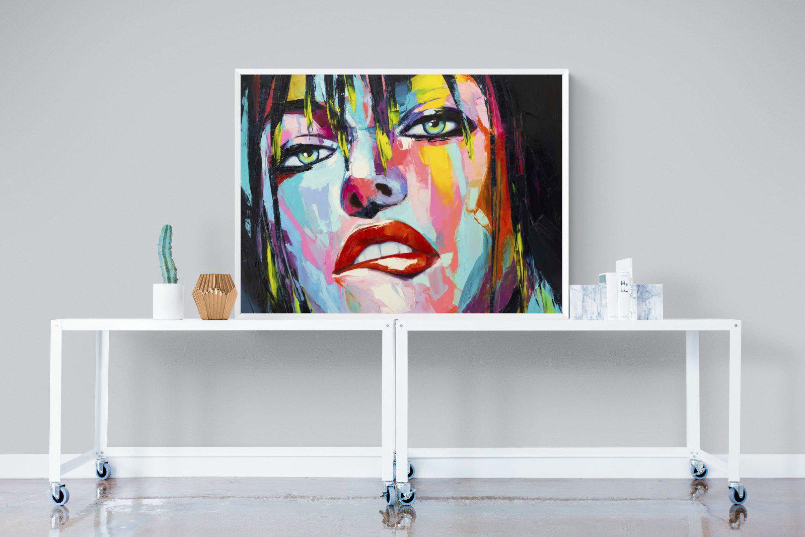 Risky-Wall_Art-120 x 90cm-Mounted Canvas-White-Pixalot