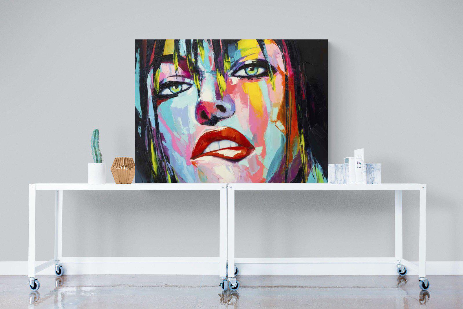 Risky-Wall_Art-120 x 90cm-Mounted Canvas-No Frame-Pixalot