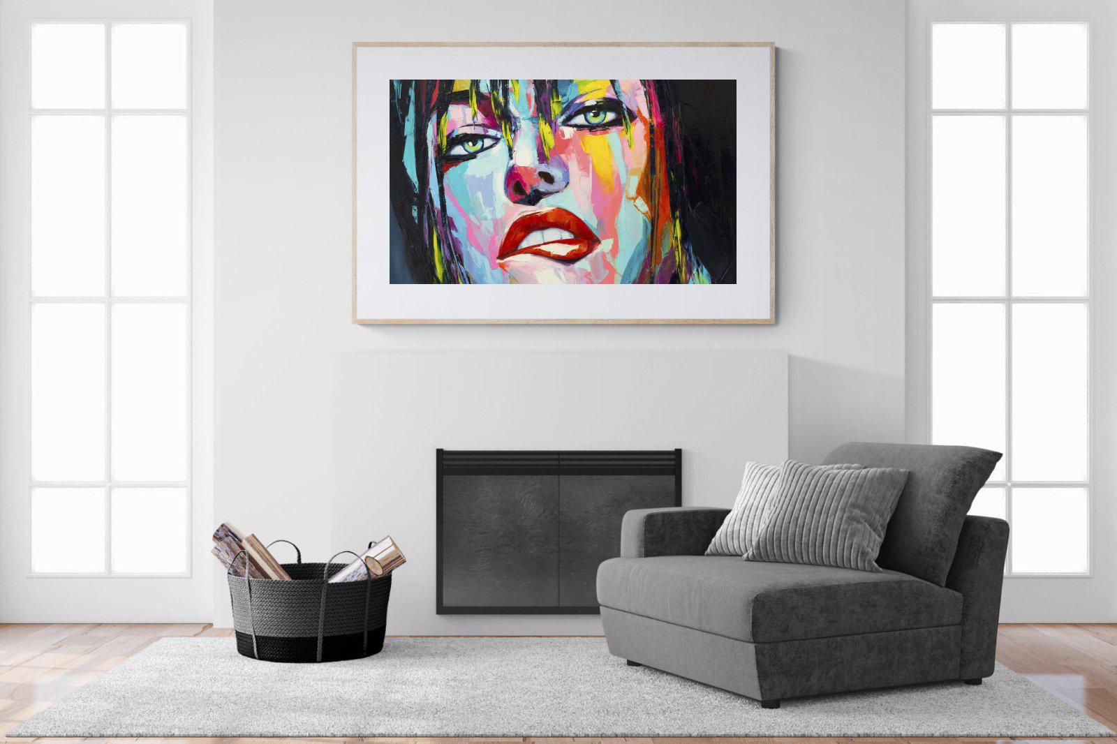 Risky-Wall_Art-150 x 100cm-Framed Print-Wood-Pixalot