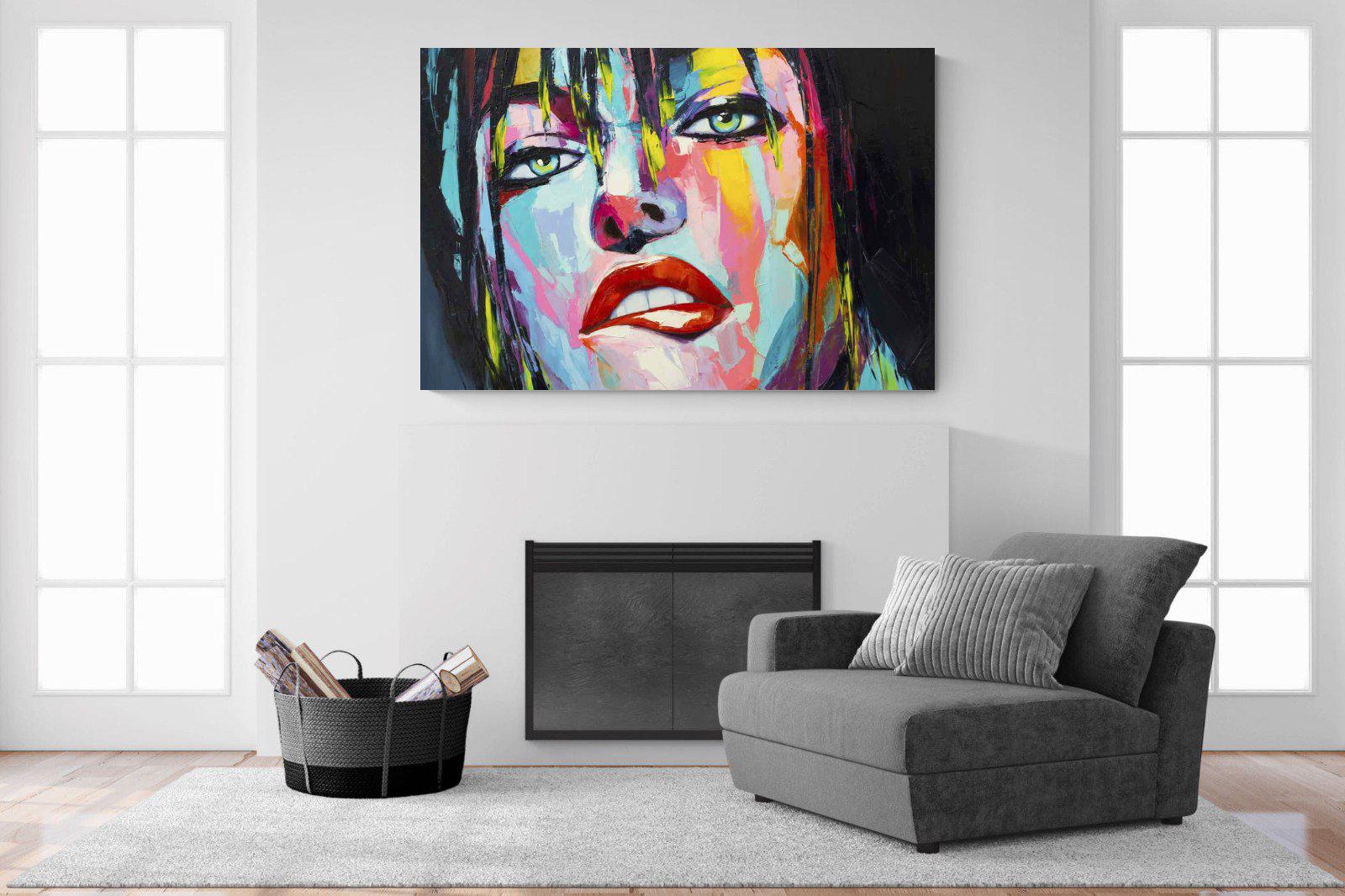 Risky-Wall_Art-150 x 100cm-Mounted Canvas-No Frame-Pixalot