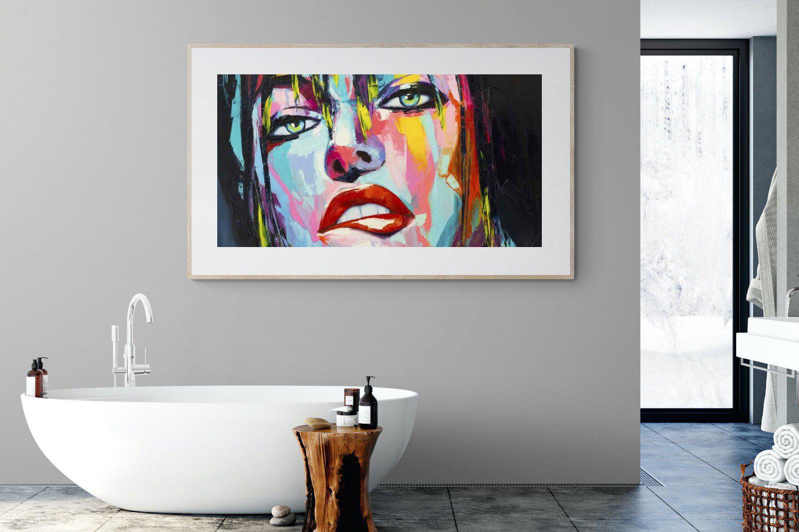 Risky-Wall_Art-180 x 110cm-Framed Print-Wood-Pixalot