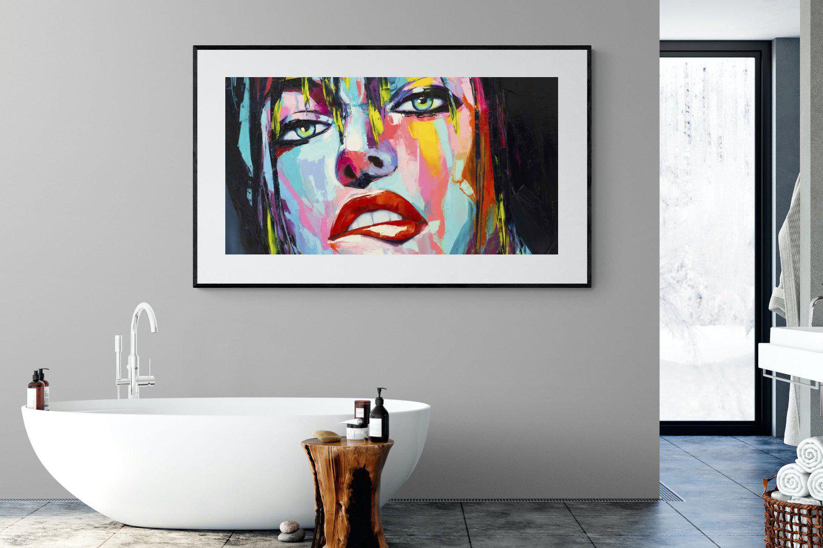 Risky-Wall_Art-180 x 110cm-Framed Print-Black-Pixalot