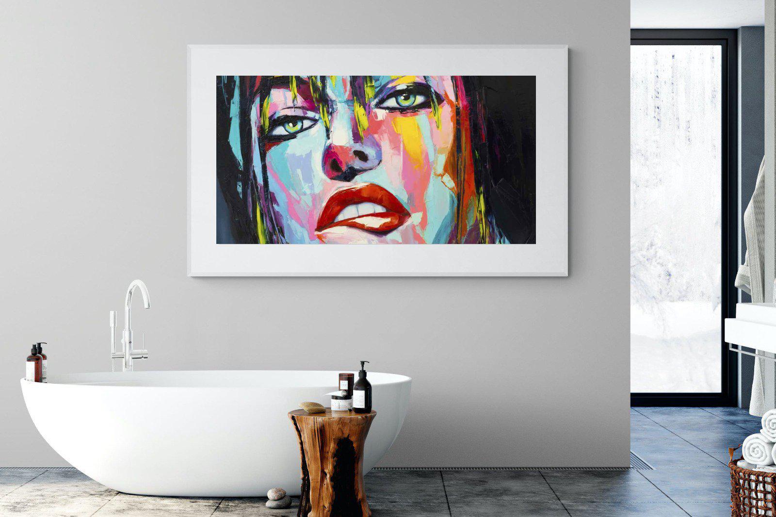 Risky-Wall_Art-180 x 110cm-Framed Print-White-Pixalot