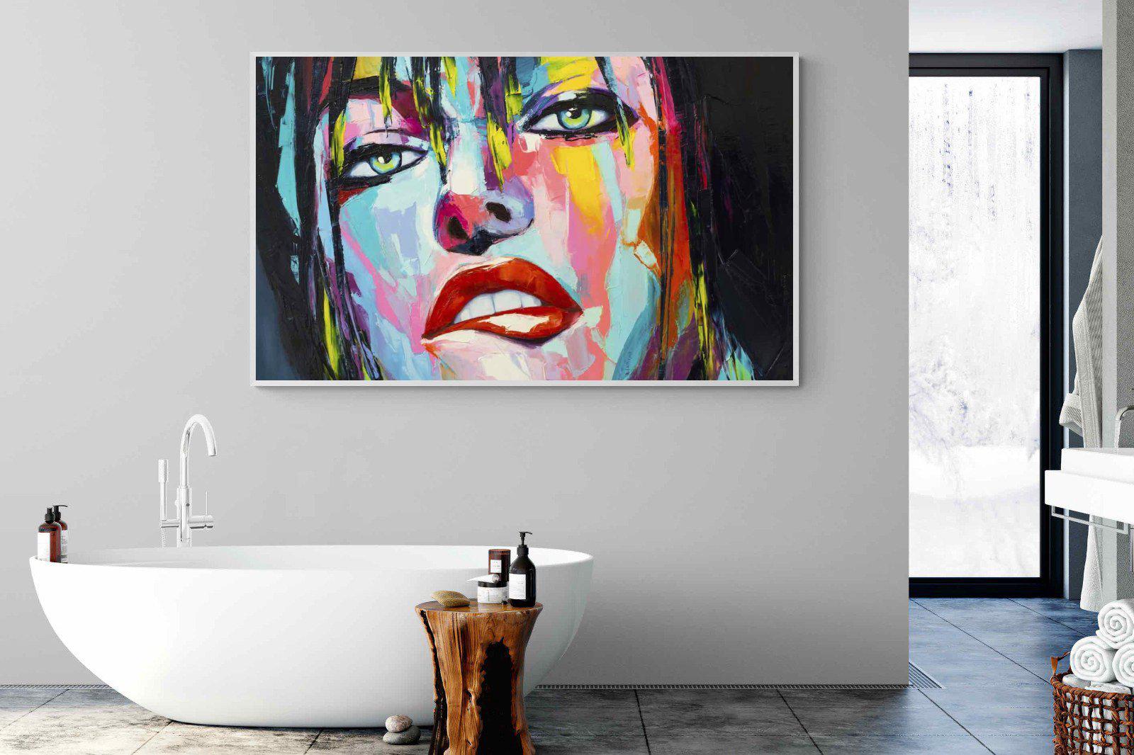 Risky-Wall_Art-180 x 110cm-Mounted Canvas-White-Pixalot