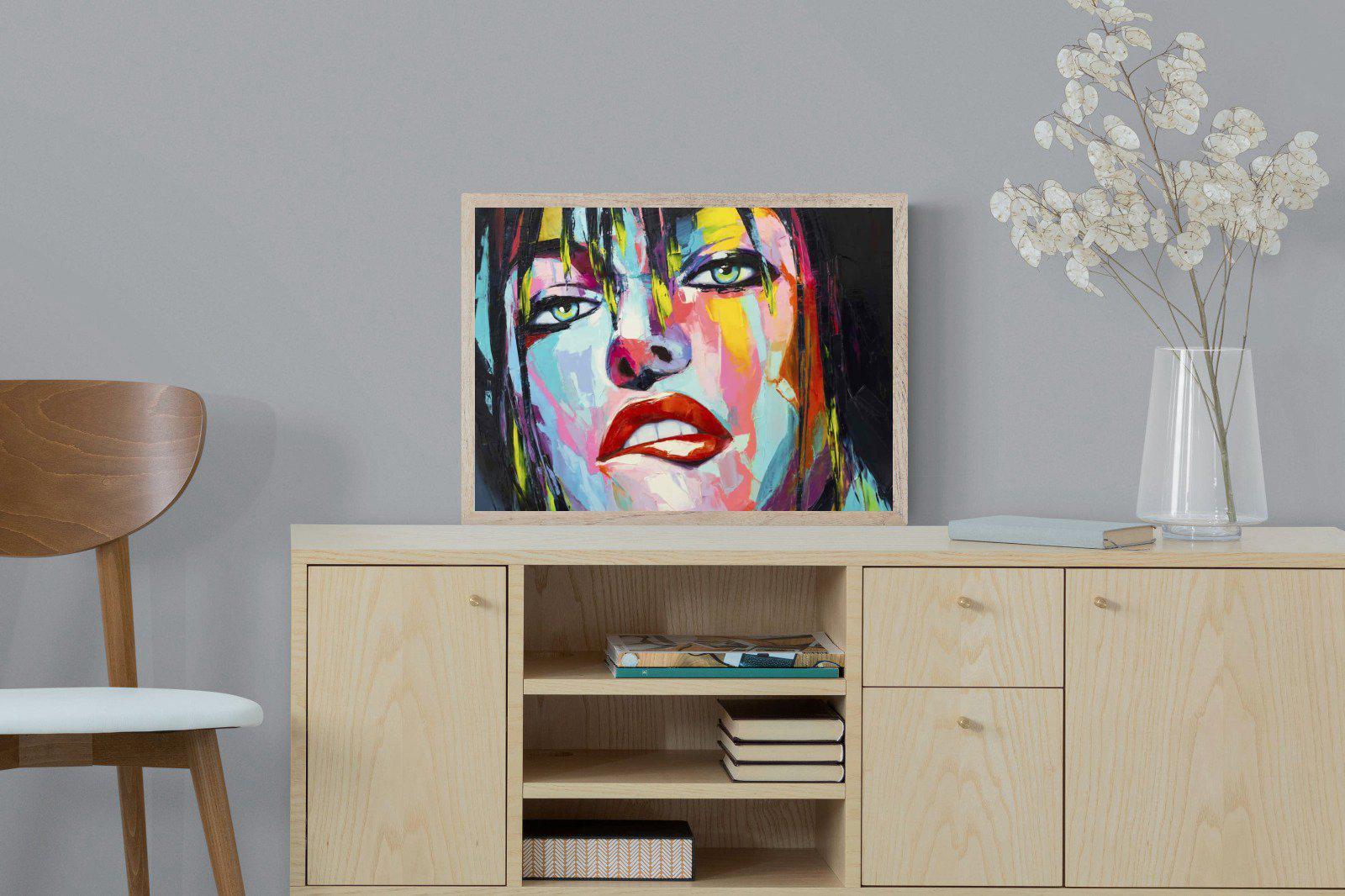 Risky-Wall_Art-60 x 45cm-Mounted Canvas-Wood-Pixalot