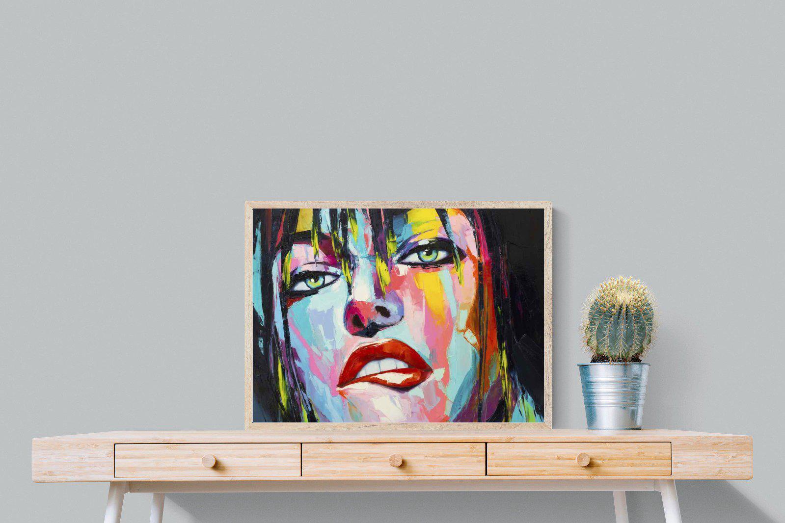 Risky-Wall_Art-80 x 60cm-Mounted Canvas-Wood-Pixalot