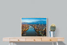 River Thames-Wall_Art-80 x 60cm-Mounted Canvas-Wood-Pixalot
