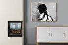 Robed Artist-Wall_Art-100 x 75cm-Mounted Canvas-Wood-Pixalot