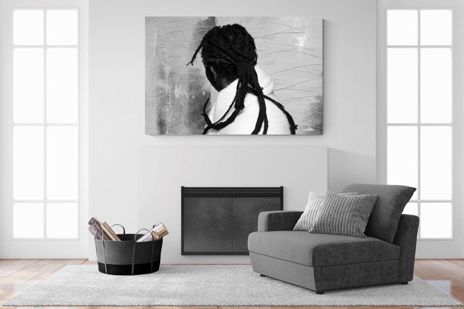 Robed Artist-Wall_Art-150 x 100cm-Mounted Canvas-No Frame-Pixalot