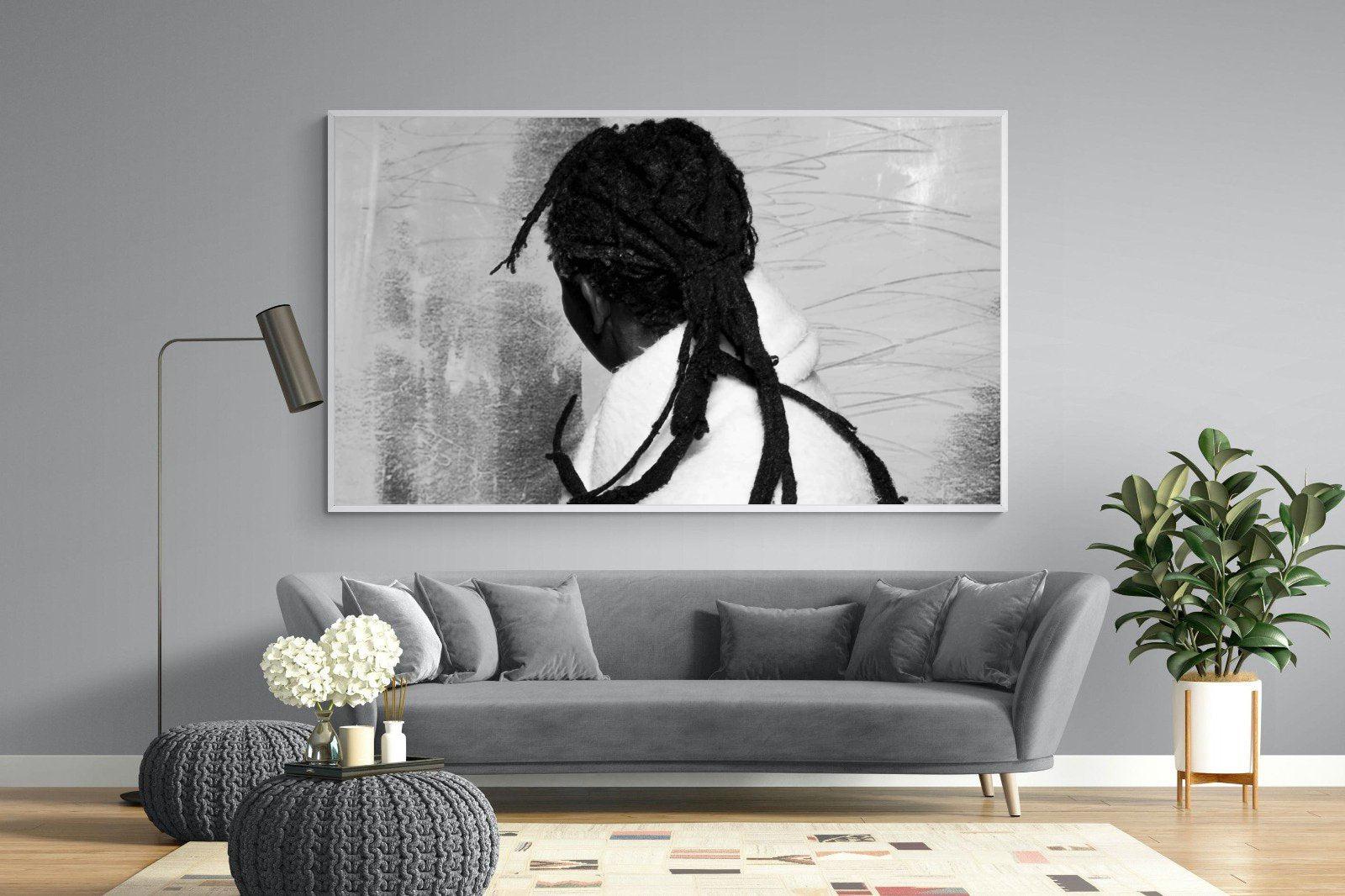 Robed Artist-Wall_Art-220 x 130cm-Mounted Canvas-White-Pixalot