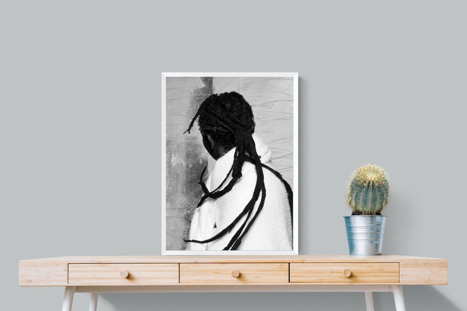 Robed Artist-Wall_Art-60 x 80cm-Mounted Canvas-White-Pixalot