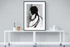 Robed Artist-Wall_Art-90 x 120cm-Framed Print-Black-Pixalot