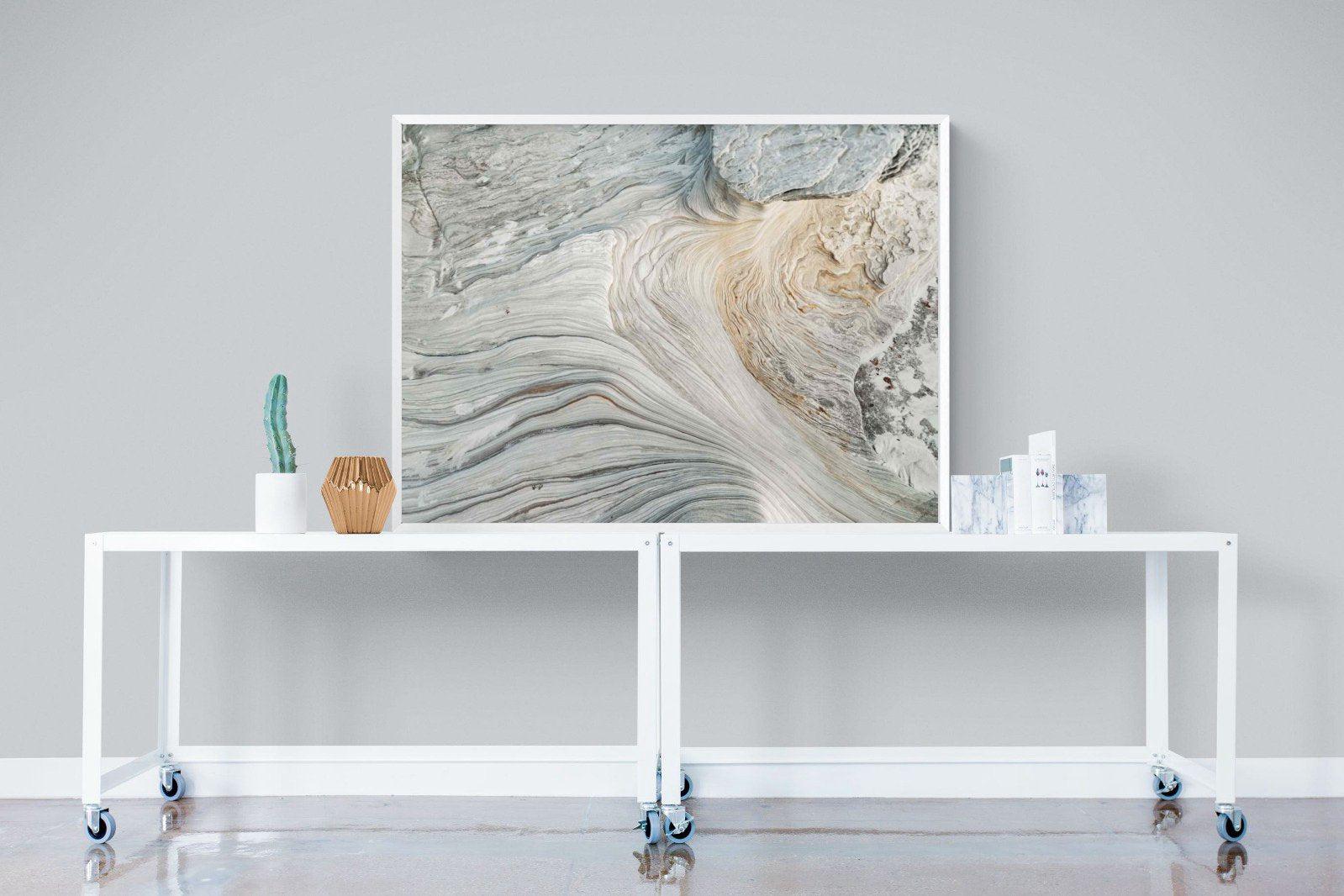 Rock Formation-Wall_Art-120 x 90cm-Mounted Canvas-White-Pixalot