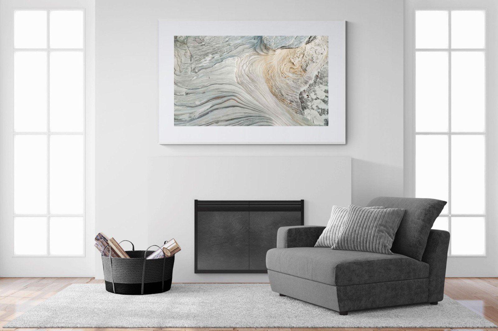 Rock Formation-Wall_Art-150 x 100cm-Framed Print-White-Pixalot