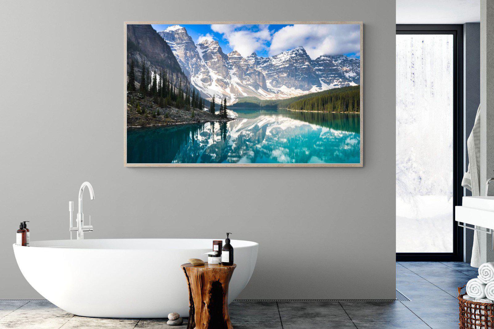 Rocky Mountains-Wall_Art-180 x 110cm-Mounted Canvas-Wood-Pixalot