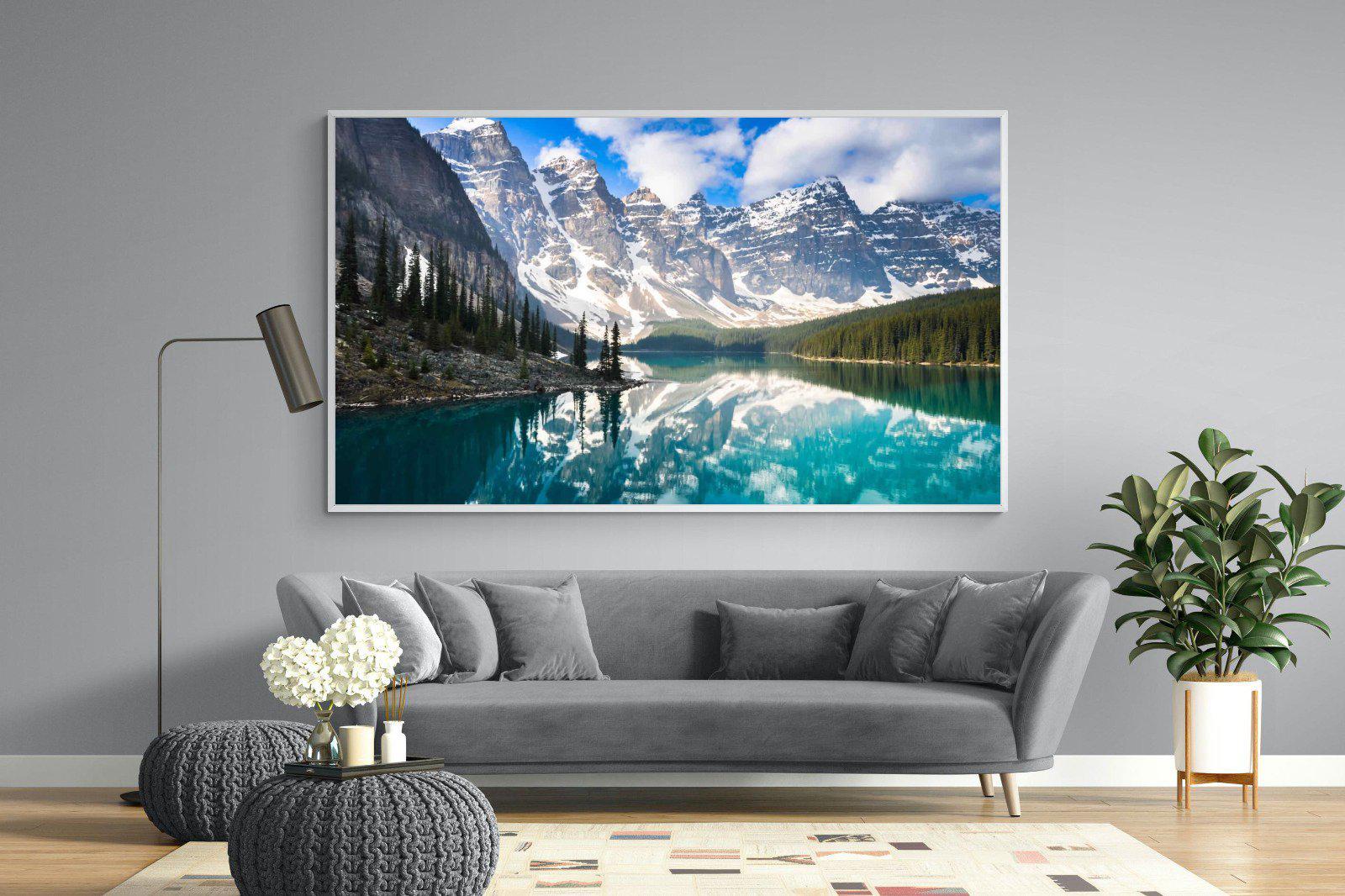 Rocky Mountains-Wall_Art-220 x 130cm-Mounted Canvas-White-Pixalot