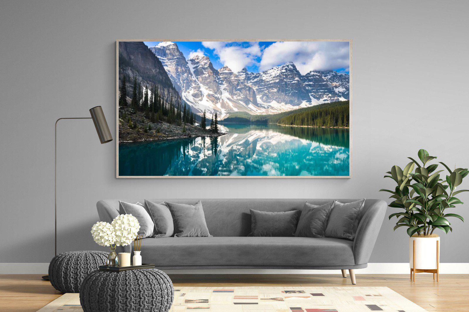 Rocky Mountains-Wall_Art-220 x 130cm-Mounted Canvas-Wood-Pixalot